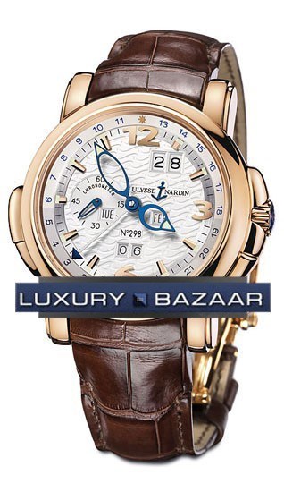 Ulysse Nardin GMT Plus Minus Perpetual Calendar Limited (RG / Si - Click Image to Close